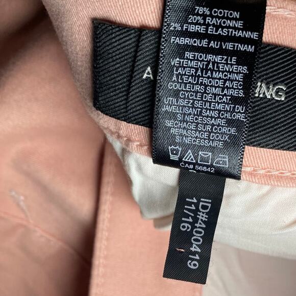 Express Size 8 - Light Pink Ankle Jeggings with Zippers - Picture 12 of 12